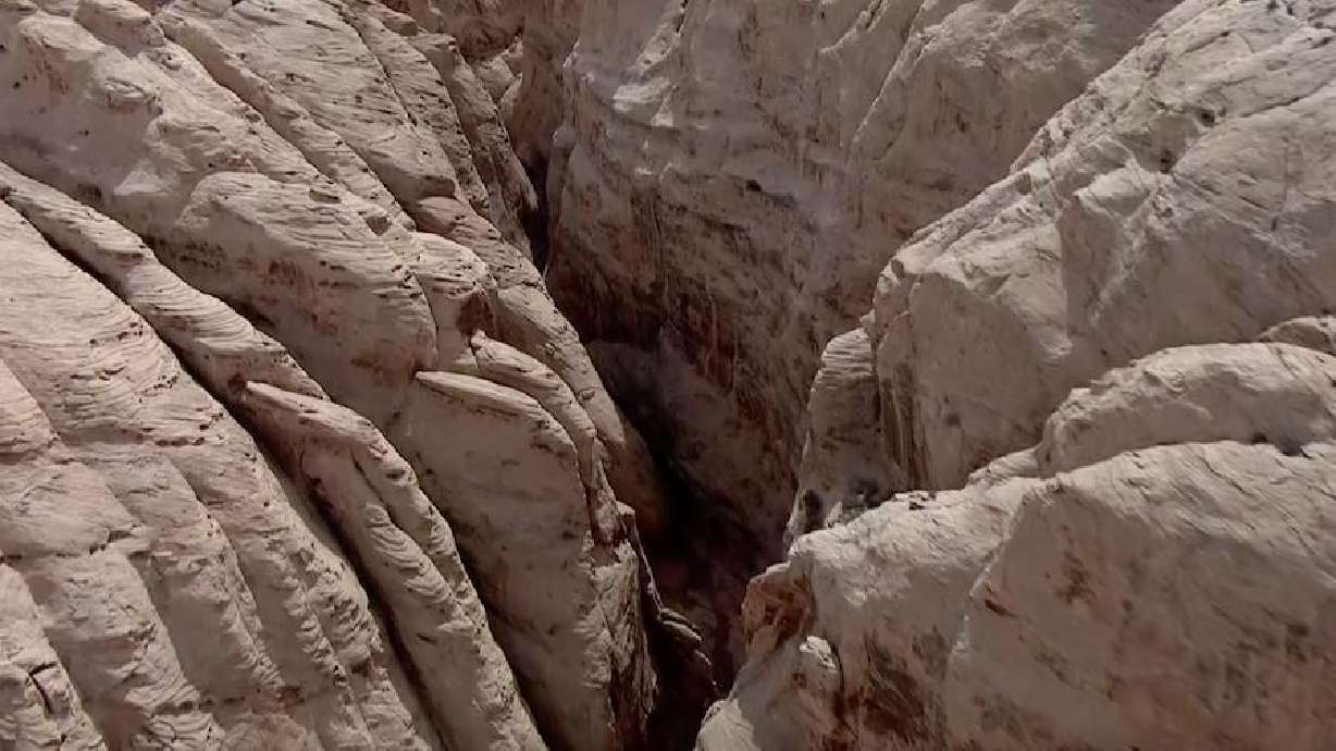 flash flood, flooding, wildhorse canyon, goblin valley, emerdy county