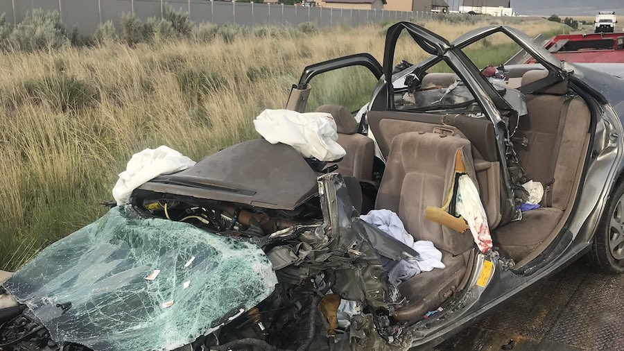 2 Drivers Extricated From Vehicles, Flown To Hospital After Crash In ...