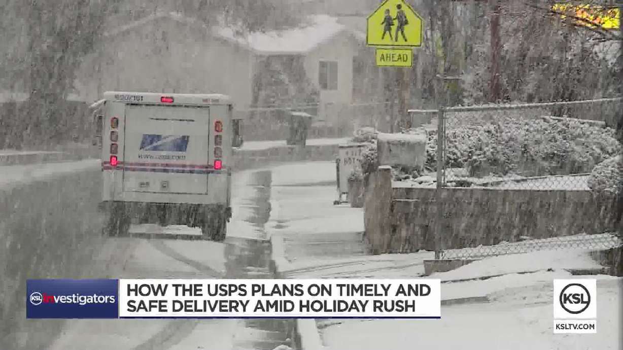 KSL Investigates: How Postal Service plans on timely, safe delivery amid holiday rush