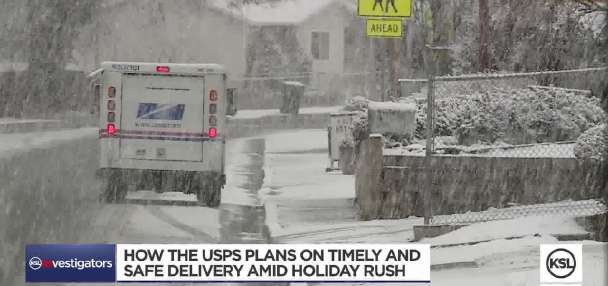 KSL Investigates: How Postal Service plans on timely, safe delivery amid holiday rush