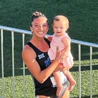 '2 dreams came true at the same time': BYU athlete runs personal best 9 months after giving birth
