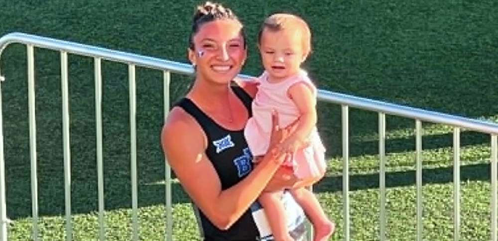 '2 dreams came true at the same time': BYU athlete runs personal best 9 months after giving birth