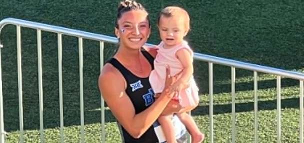 '2 dreams came true at the same time': BYU athlete runs personal best 9 months after giving birth