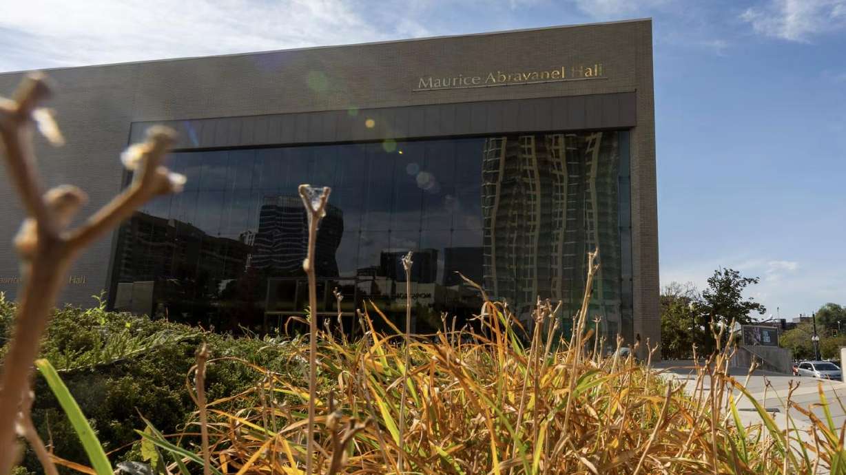 Maurice Abravanel Hall in Salt Lake City on Oct. 8, 2024. "Pioneer Fiddles: The Soundtrack of the Gathering to Zion" will showcase family instruments with a connection to Utah history.