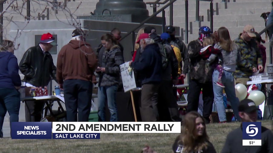 Rally Held At Utah State Capitol In Support Of Second Amendment | KSL.com