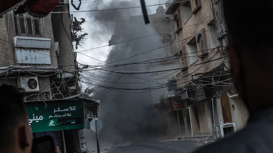 Palestinians Flee As Israeli Artillery Pounds Northern Gaza | KSL.com