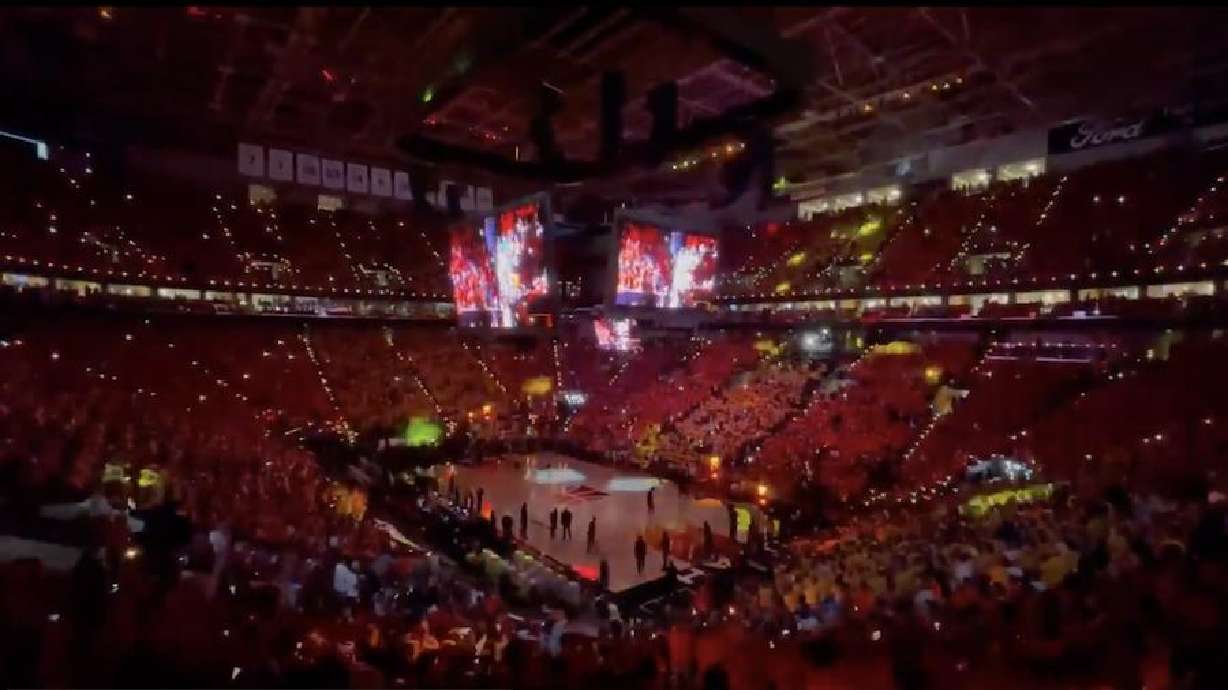 Jazz Sell Out First Game Since March 2020