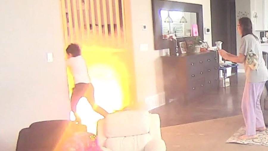 Utah family issues warning after hoverboard explodes inside home
