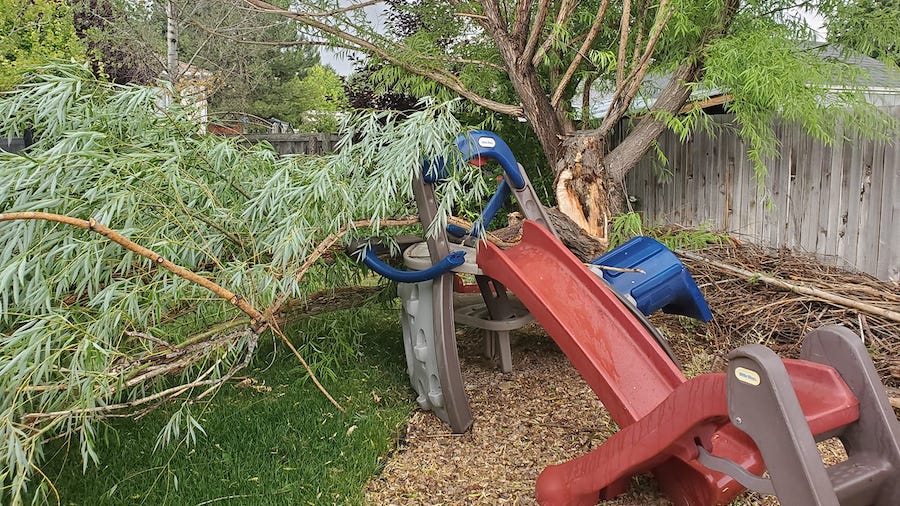 Microbursts Bring Winds, Heavy Rain To Spanish Fork