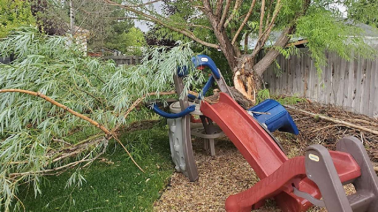 Microbursts Bring Winds, Heavy Rain To Spanish Fork