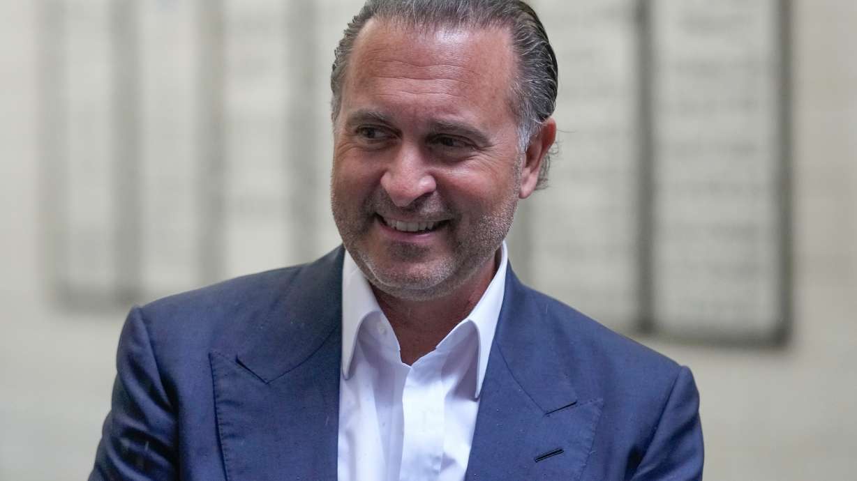 FILE - RedBird Capital Partners founder Gerry Cardinale leaves the DealBook Summit in New York, Wednesday, Nov. 30, 2022.