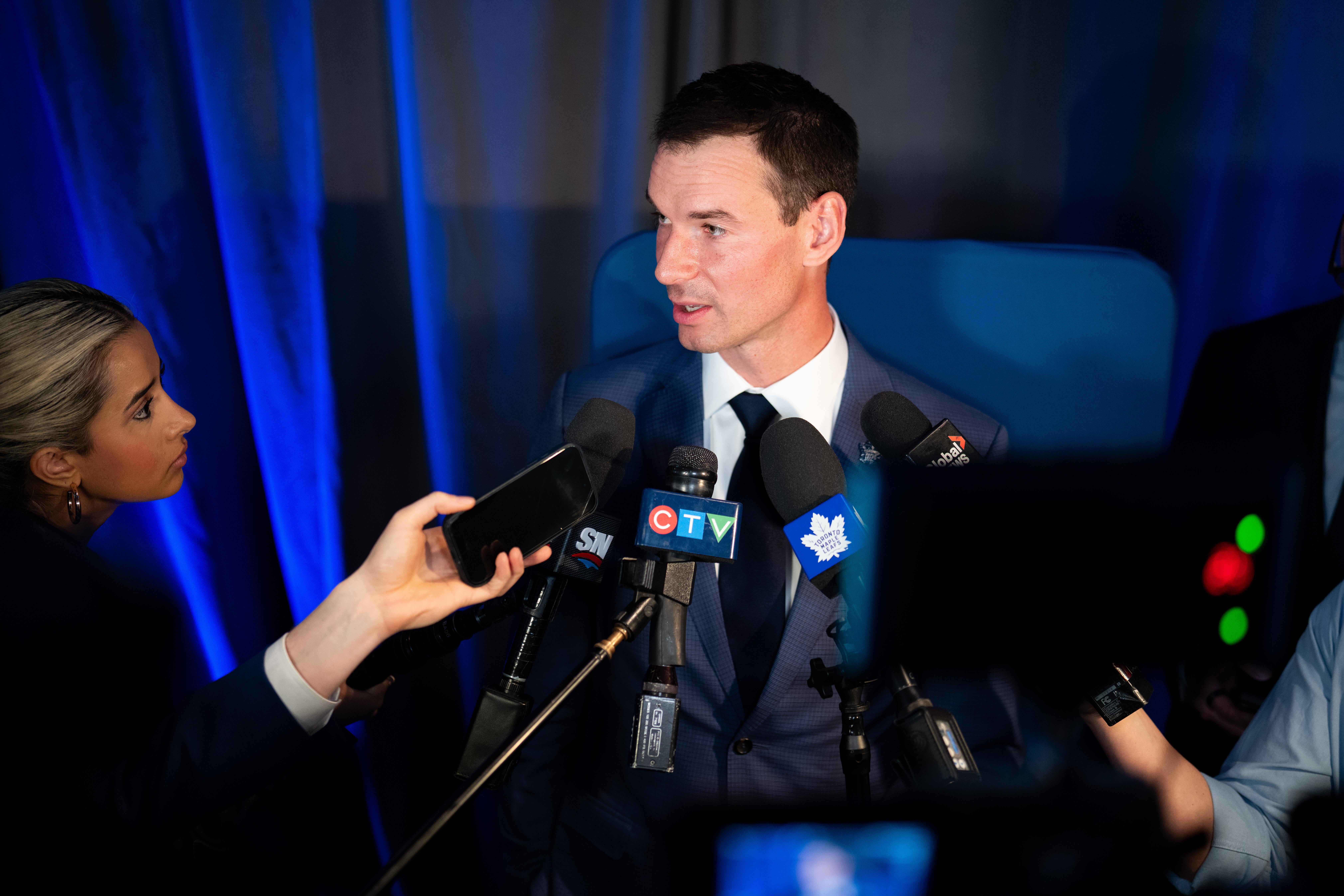 Maple Leafs select Penn State forward Gavin McKenna with the No. 1 NHL draft pick