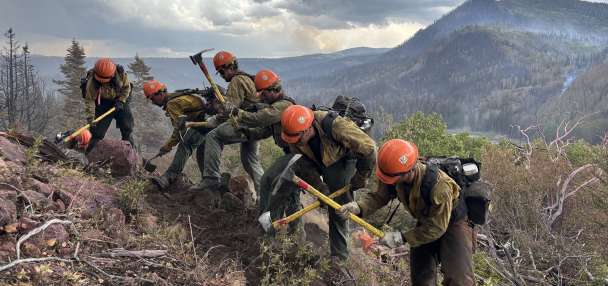 Utah firefighters brace for difficult weather conditions this weekend; relief in sight?