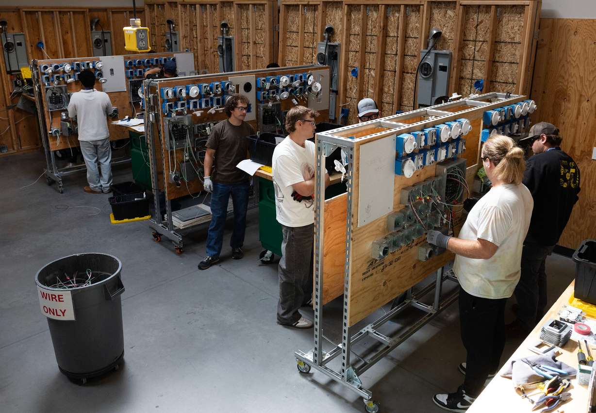 Students attend class at the Utah Technical Training Alliance in West Jordan on Friday. John Ladd said at a House subcommittee meeting on Wednesday that apprenticeships have always benefited from strong bipartisan support.