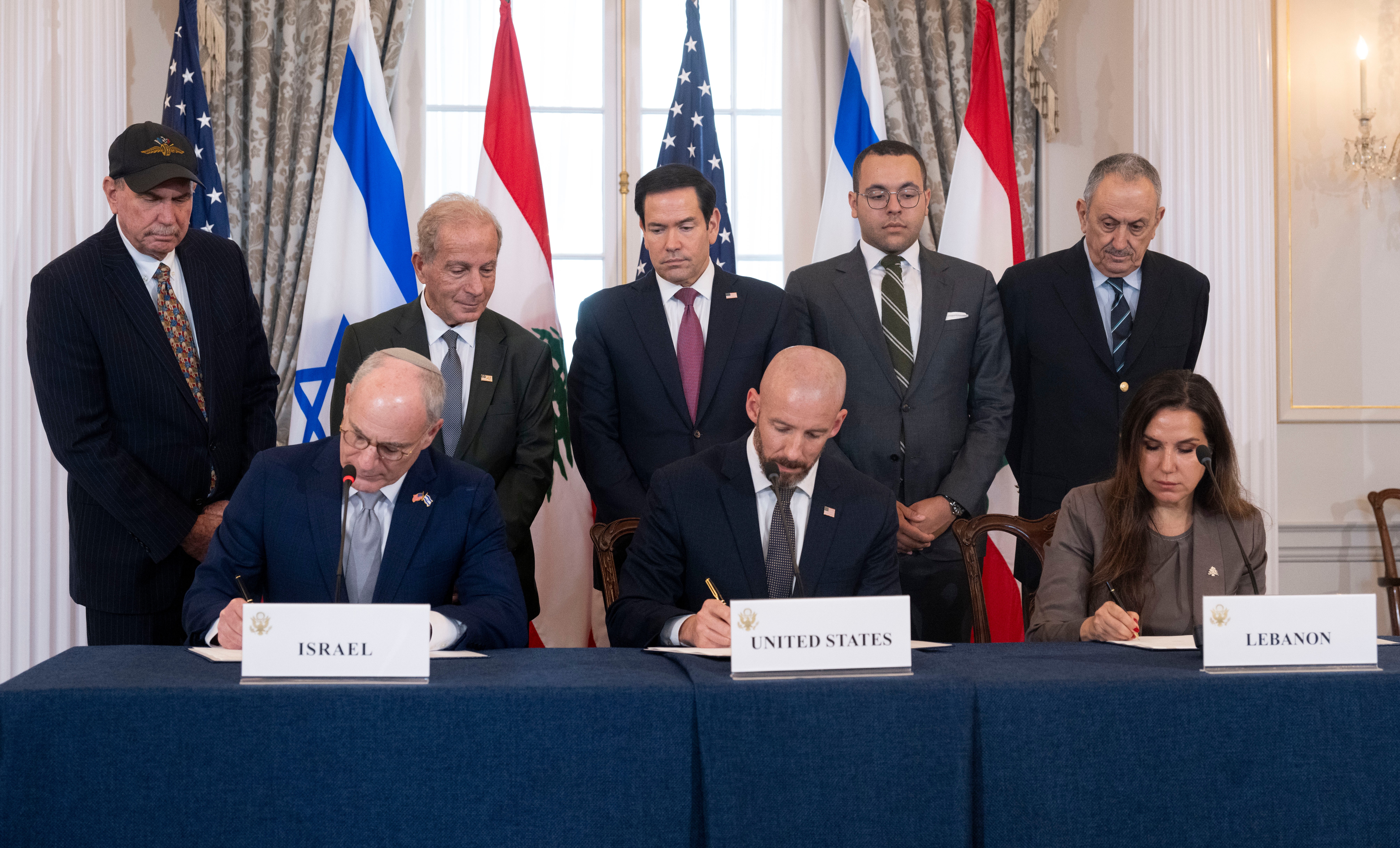 Israel and Lebanon sign framework agreement with US in 'first step' toward peace, Rubio says