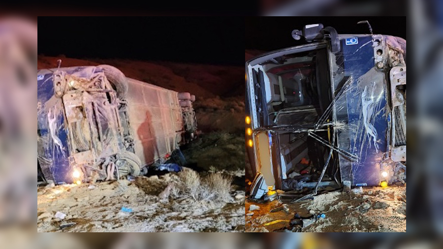 Greyhound bus crash sends 32 passengers to hospitals in central Utah