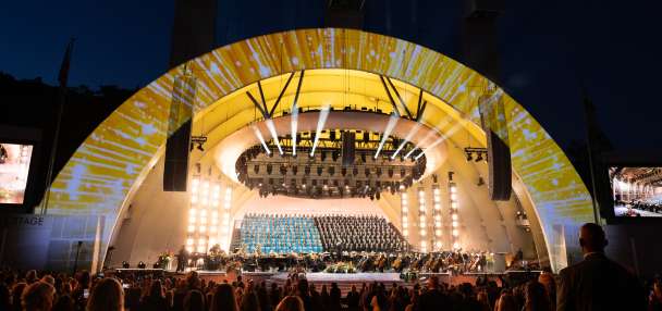 'Tonight is all about hope': Tabernacle Choir ends world tour with Hollywood Bowl benefit concerts