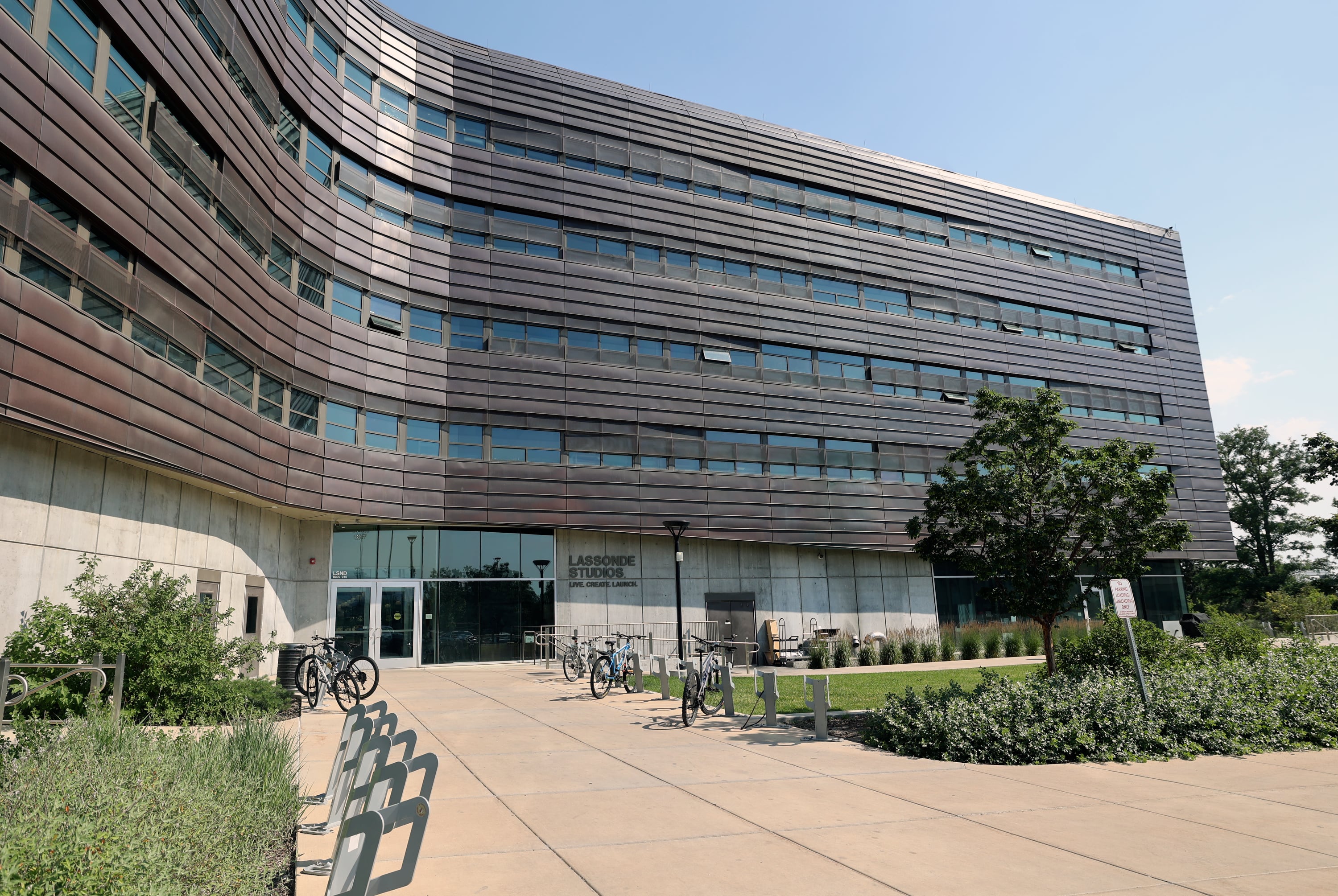 Lassonde Studios is pictured at the University of Utah in Salt Lake City on Monday. The Lassonde Entrepreneurship Institute is considered "ground zero" for the school's entrepreneurship efforts.