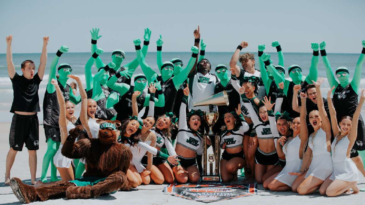 UVU dance, cheer teams win national competition