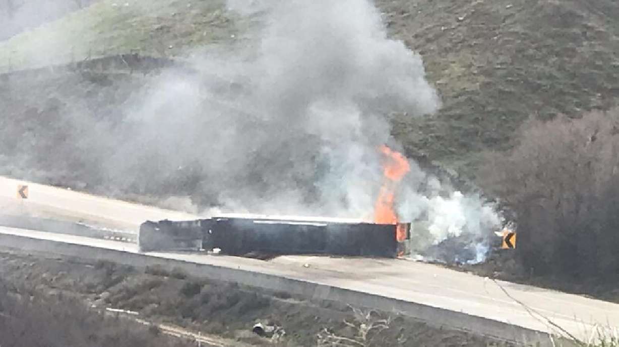 Hazmat spill closes I-80; Tollgate residents temporarily shelter in place