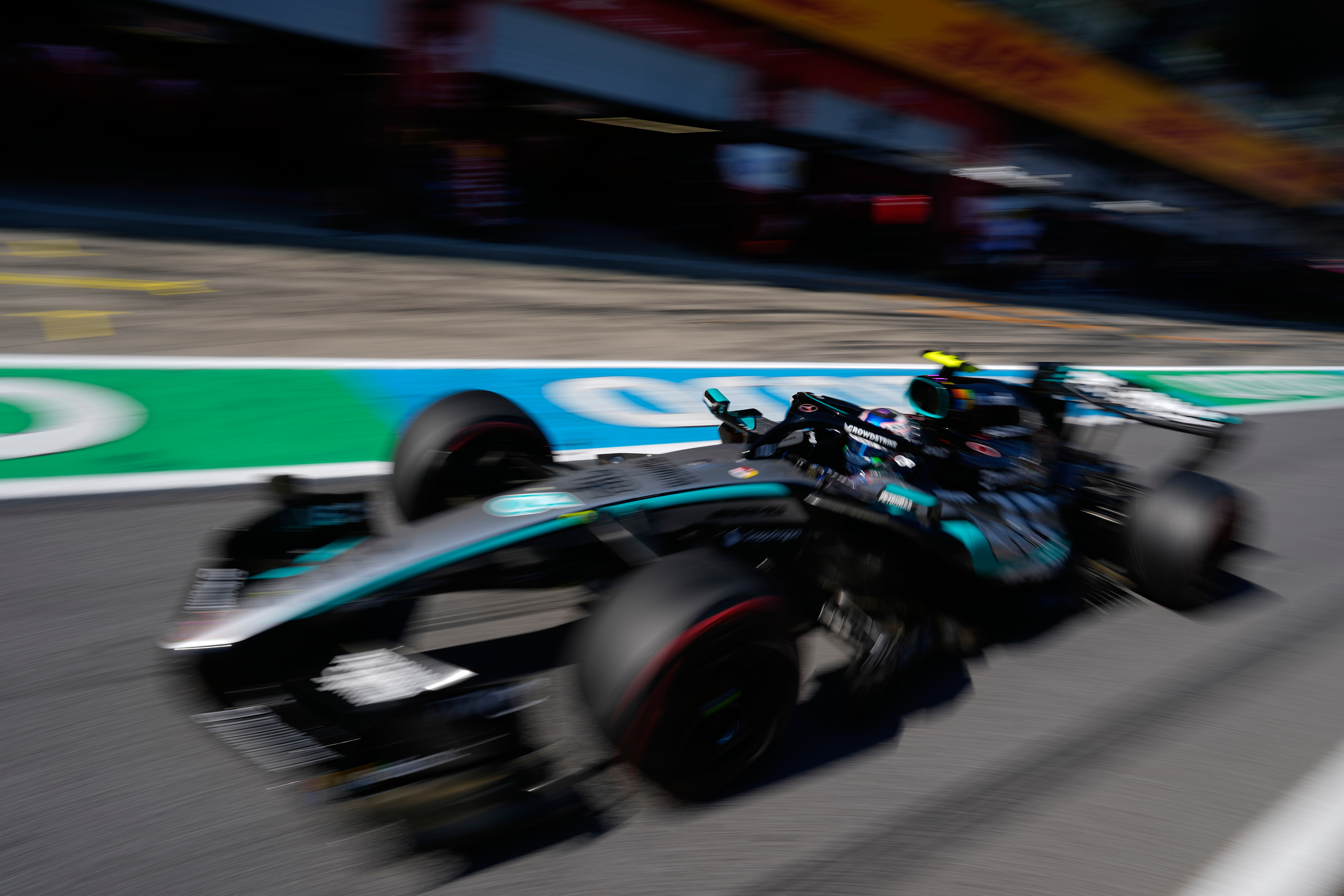 Controversy in Austrian GP qualifying as Russell sets fastest time after Verstappen crash