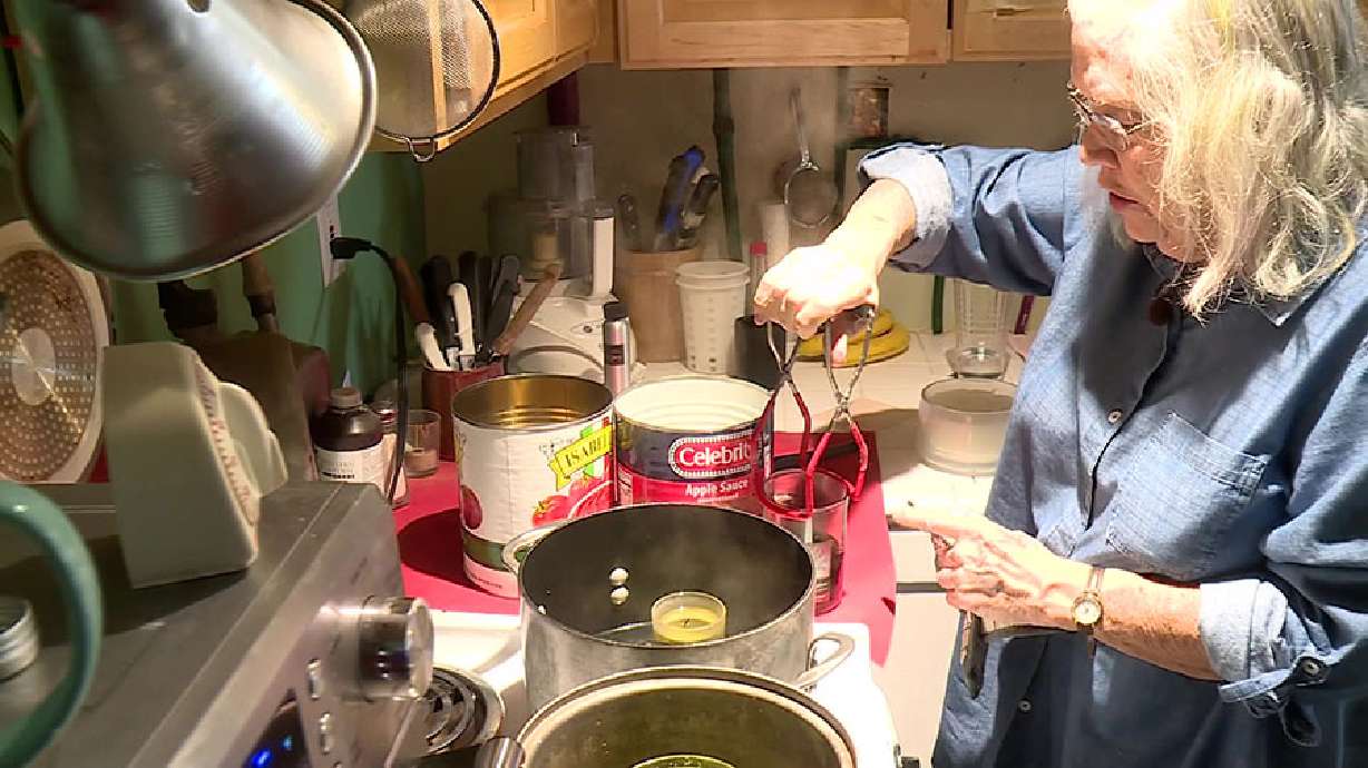 Salt Lake City woman creates candle stoves to keep homeless population warm