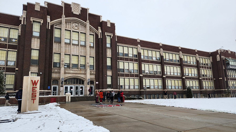 SLC high school teachers walkout to protest school voucher bill