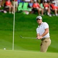 Hovland flips the script on Scheffler and takes the lead at Travelers Championship