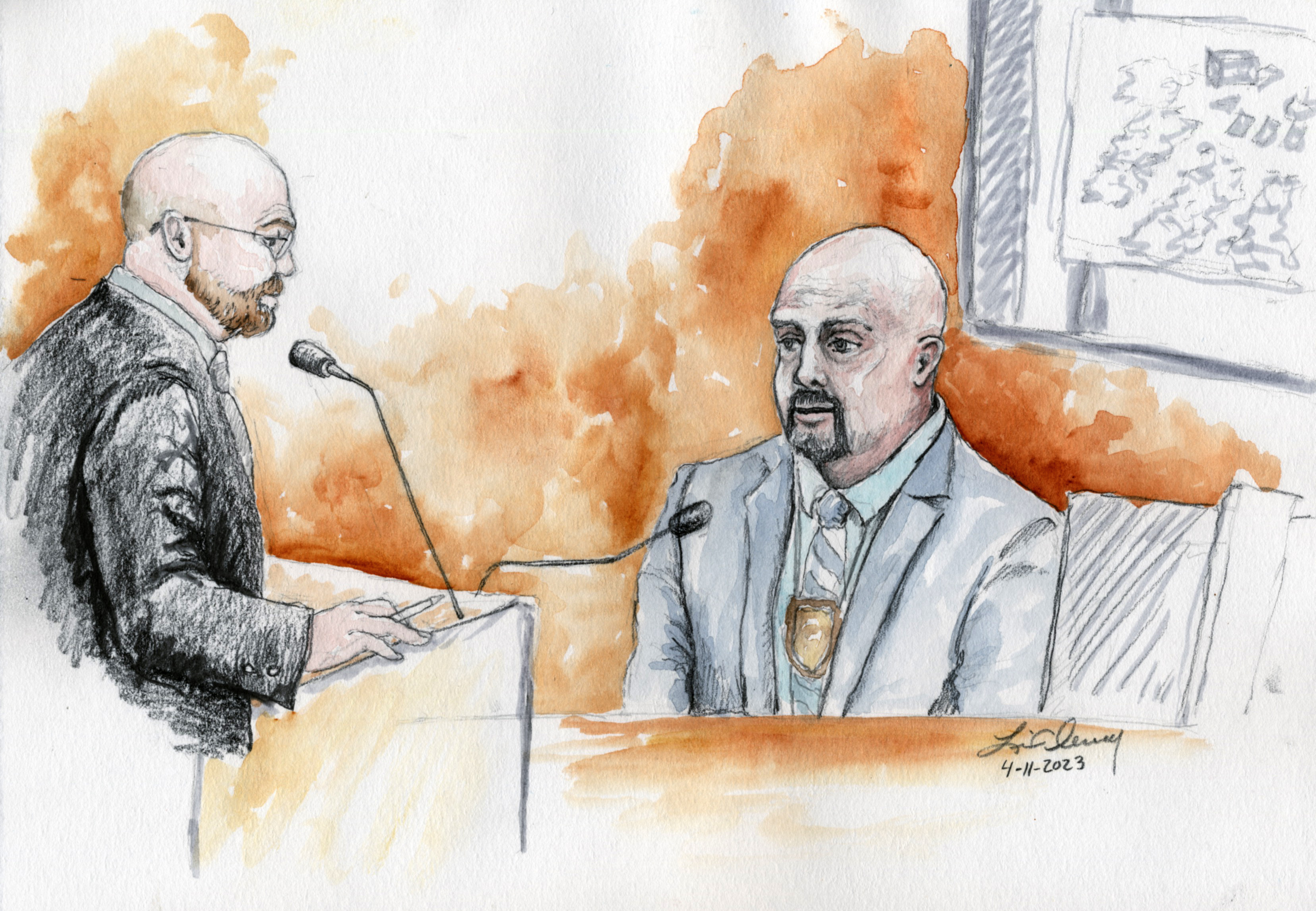 Jury hears of disturbing moment police discovered Tylee and JJ's remains