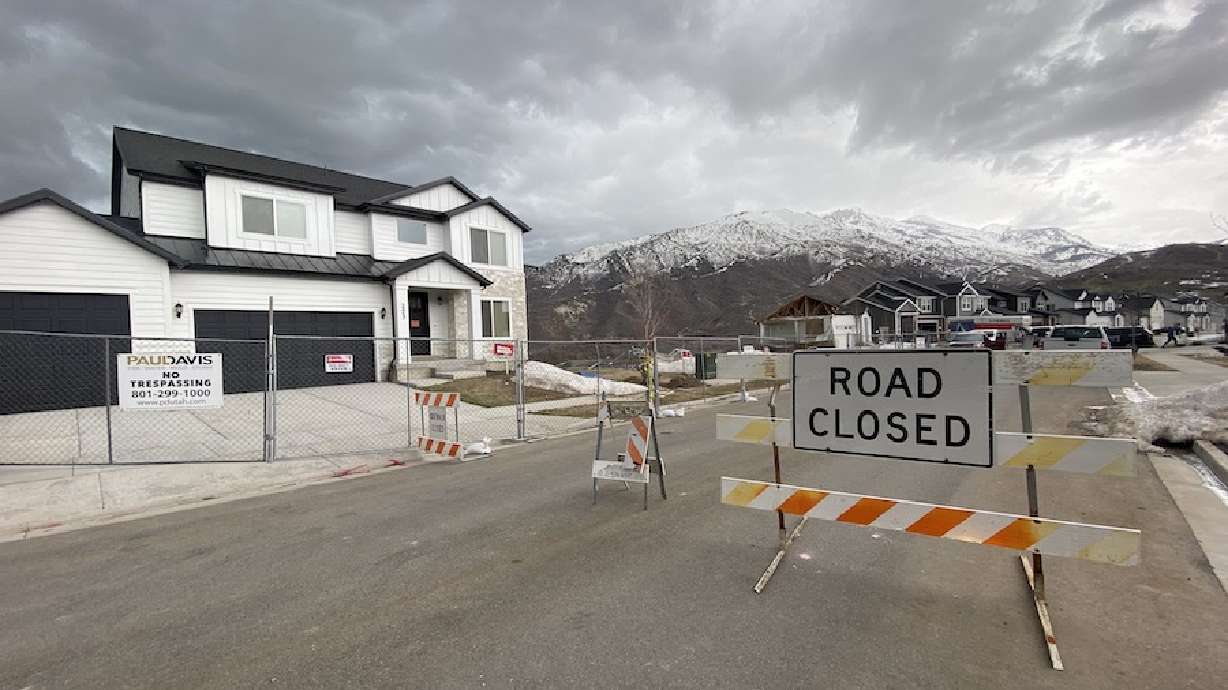Owner of one of two Draper homes that slid never expected it would really happen