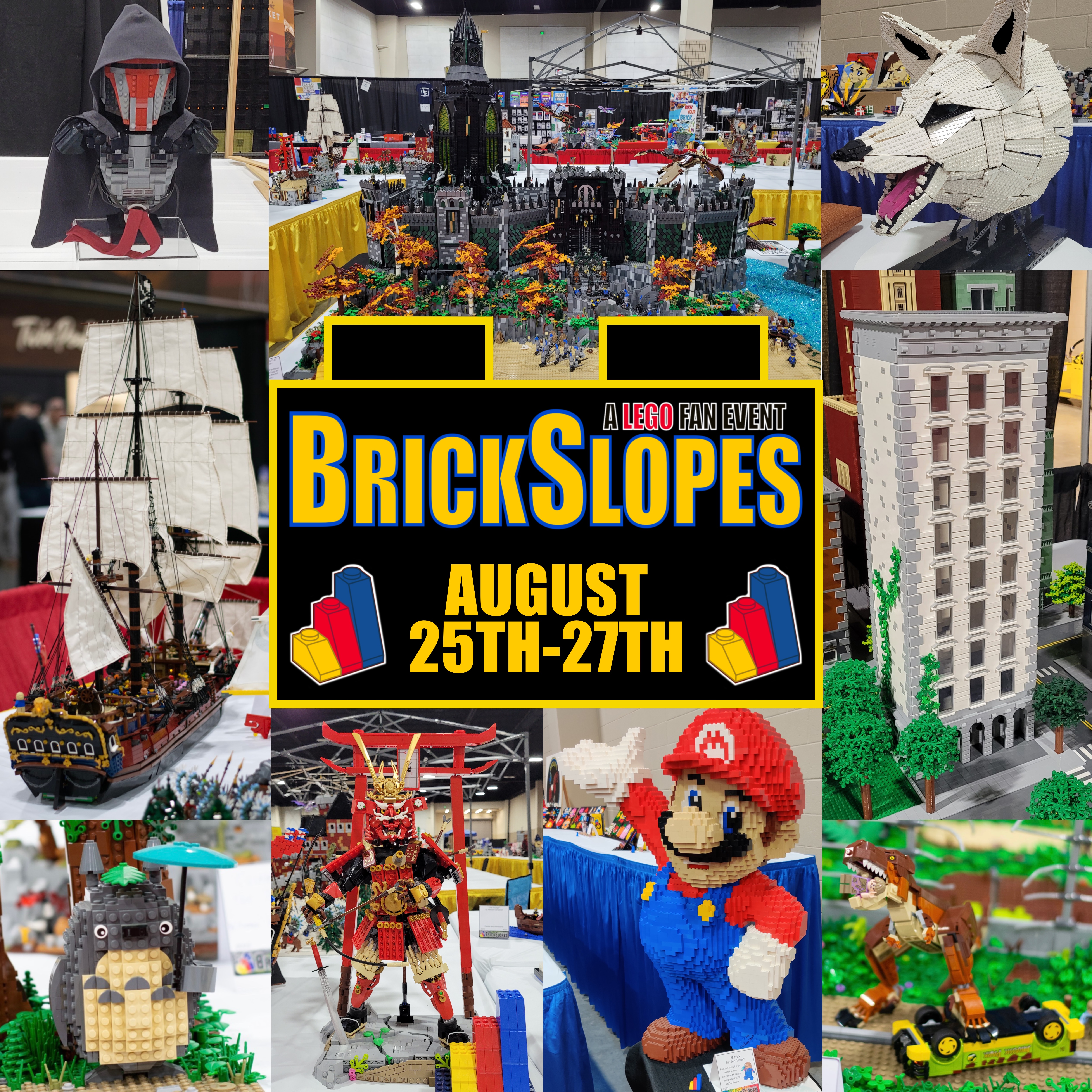 Utah hosts 'BrickSlopes' Lego event with hundreds of creations