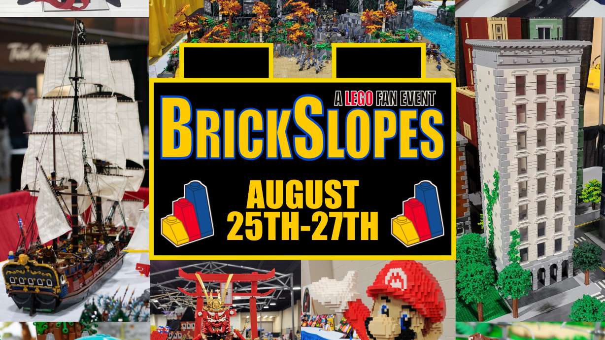 Utah hosts 'BrickSlopes' Lego event with hundreds of creations