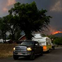 Wildfire evacuees in Eureka, Mammoth and Silver City allowed to return home