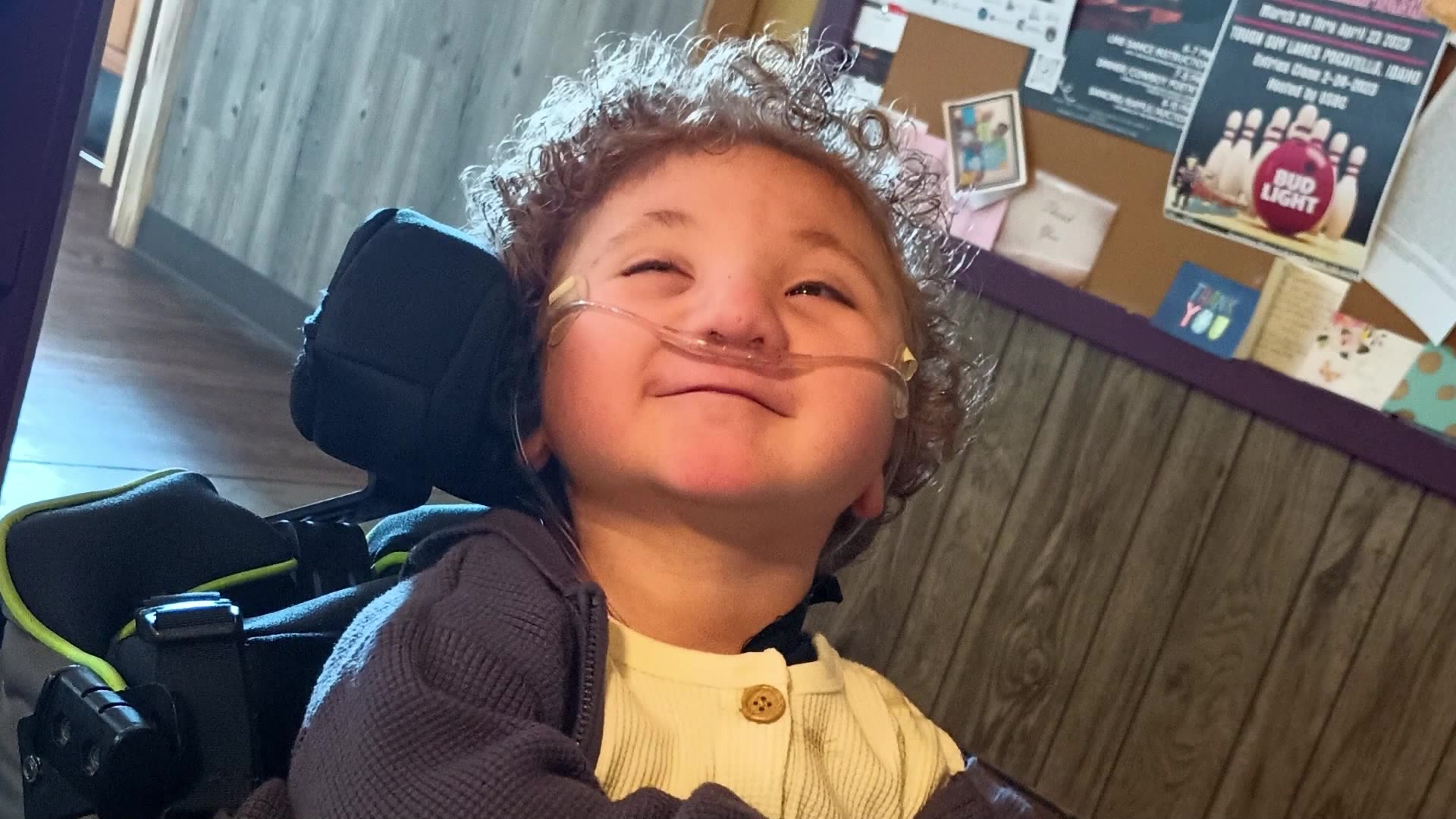 Idaho family celebrates Primary Children's Hospital for the care they receive for 3-year-old Ollie