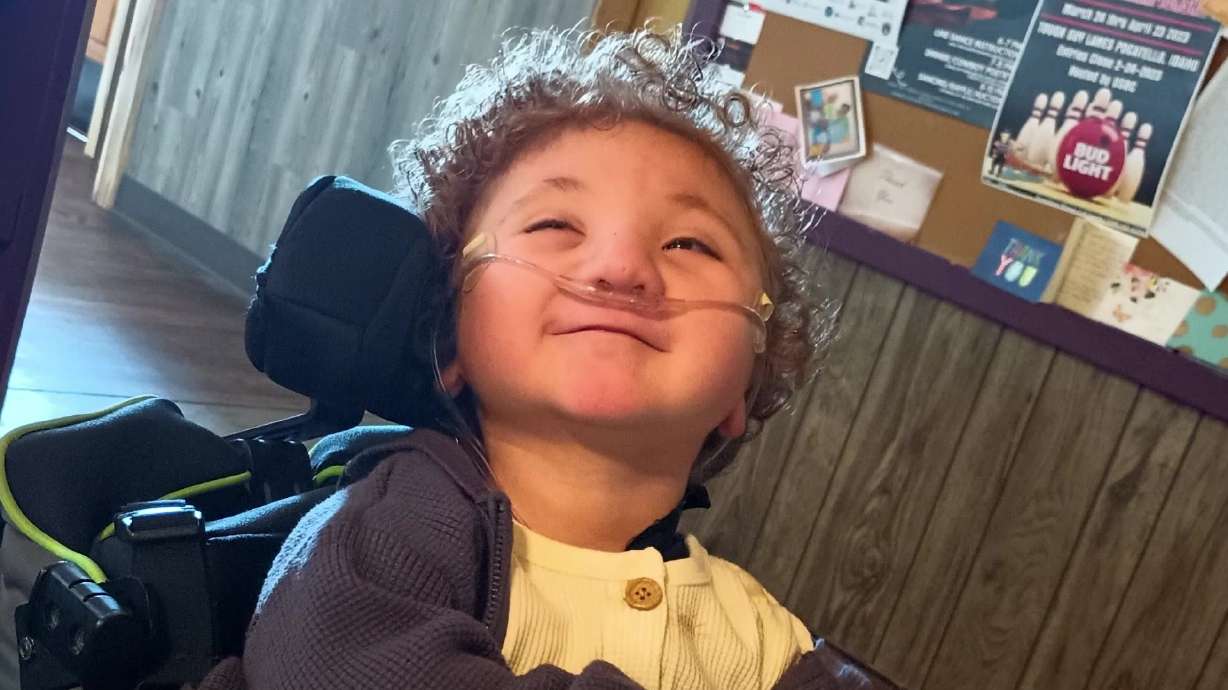 Idaho family celebrates Primary Children's Hospital for the care they receive for 3-year-old Ollie
