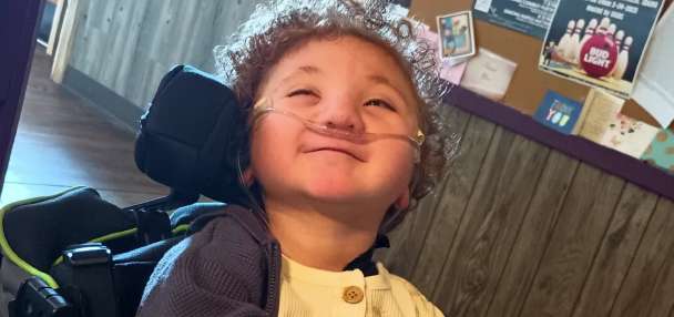 Idaho family celebrates Primary Children's Hospital for the care they receive for 3-year-old Ollie