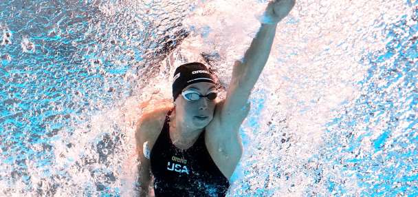 Swimming world record lasts just nine days as Gretchen Walsh breaks 50 freestyle mark in Rome