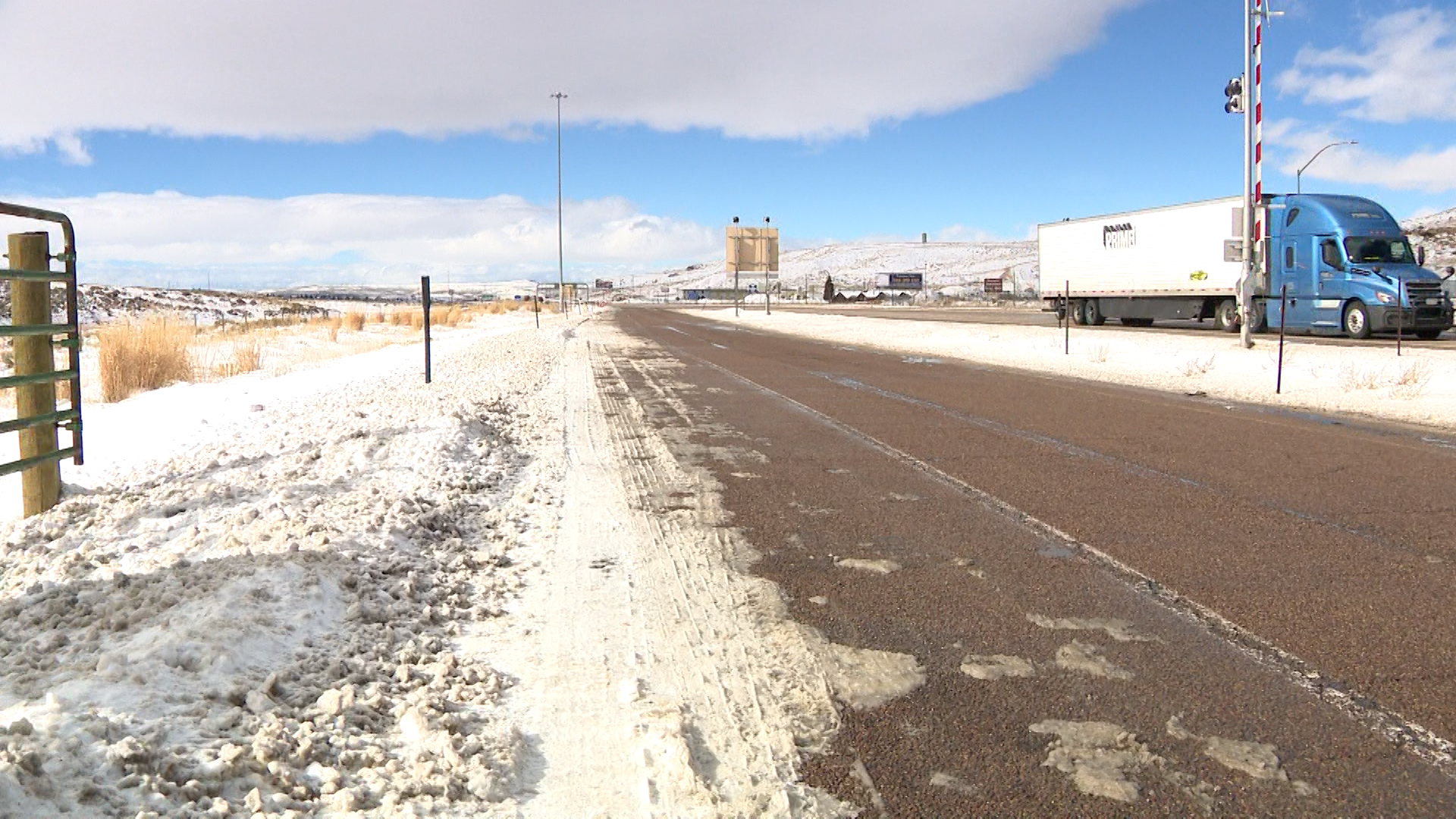 New truck lot to be built near Evanston to help with I-80 winter closures