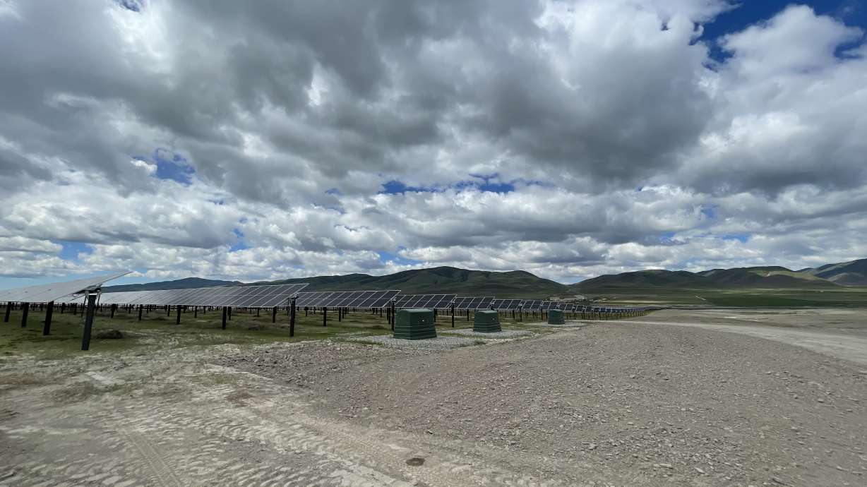 New Box Elder County solar farm is one of several new clean energy sites in Utah