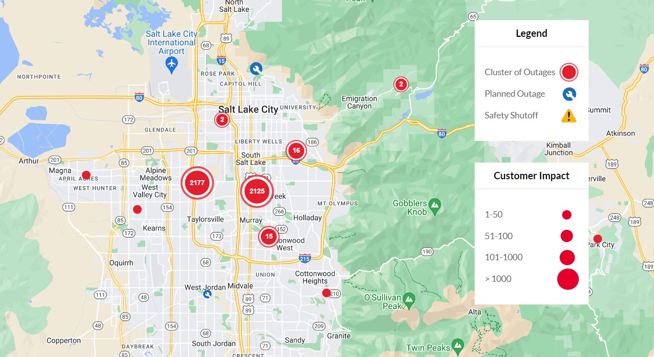 Power outage in West Valley City | KSL.com