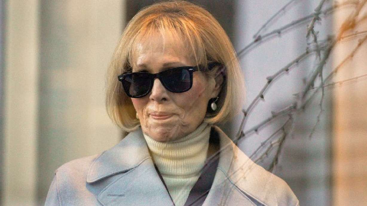 E. Jean Carroll arrives at Manhattan federal court, Jan. 17, 2024, in New York.