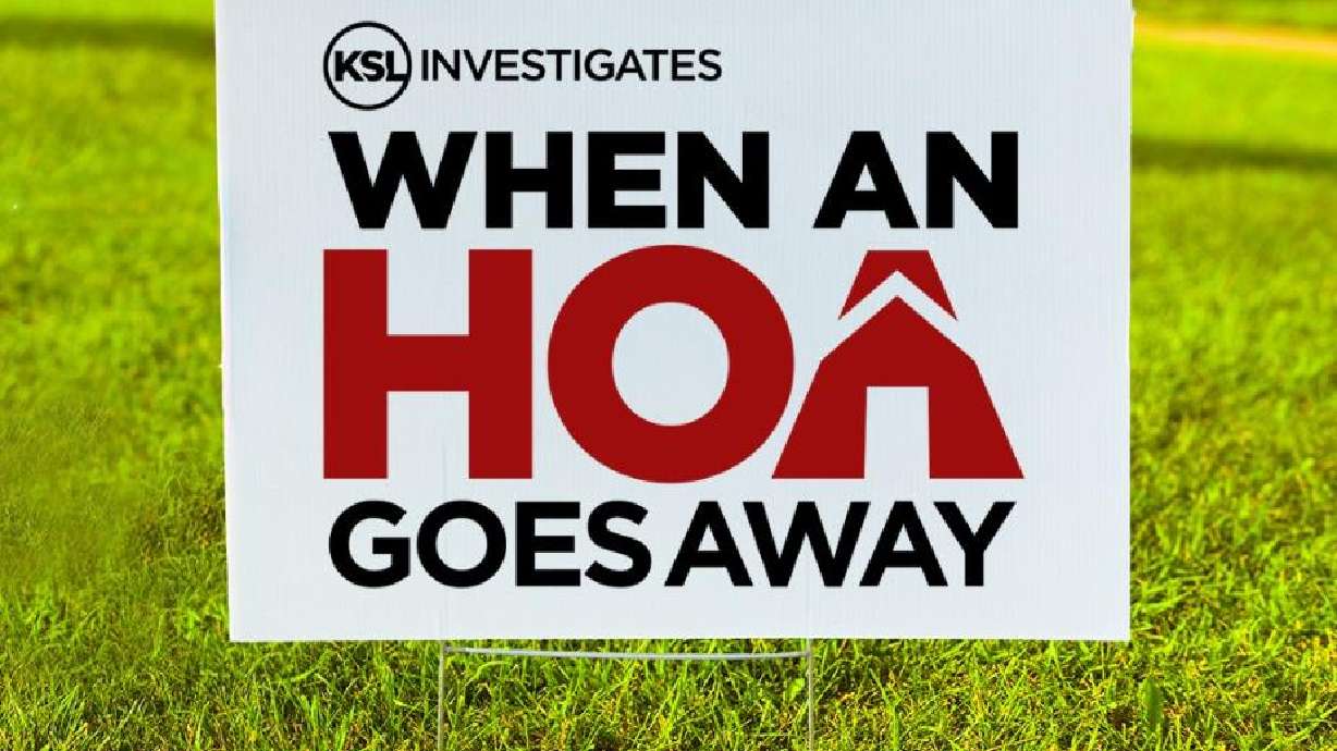 A KSL Investigation highlights questions about who is responsible for private roads, pipes and repair bills when a homeowners association stops operating.