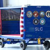 Alaska Airlines unveils Fallen Soldier Cart at Salt Lake City International Airport