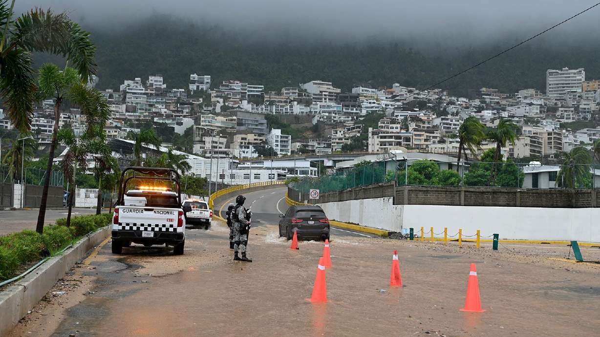‘Zombie’ Hurricane John floods Mexico’s southwestern coast