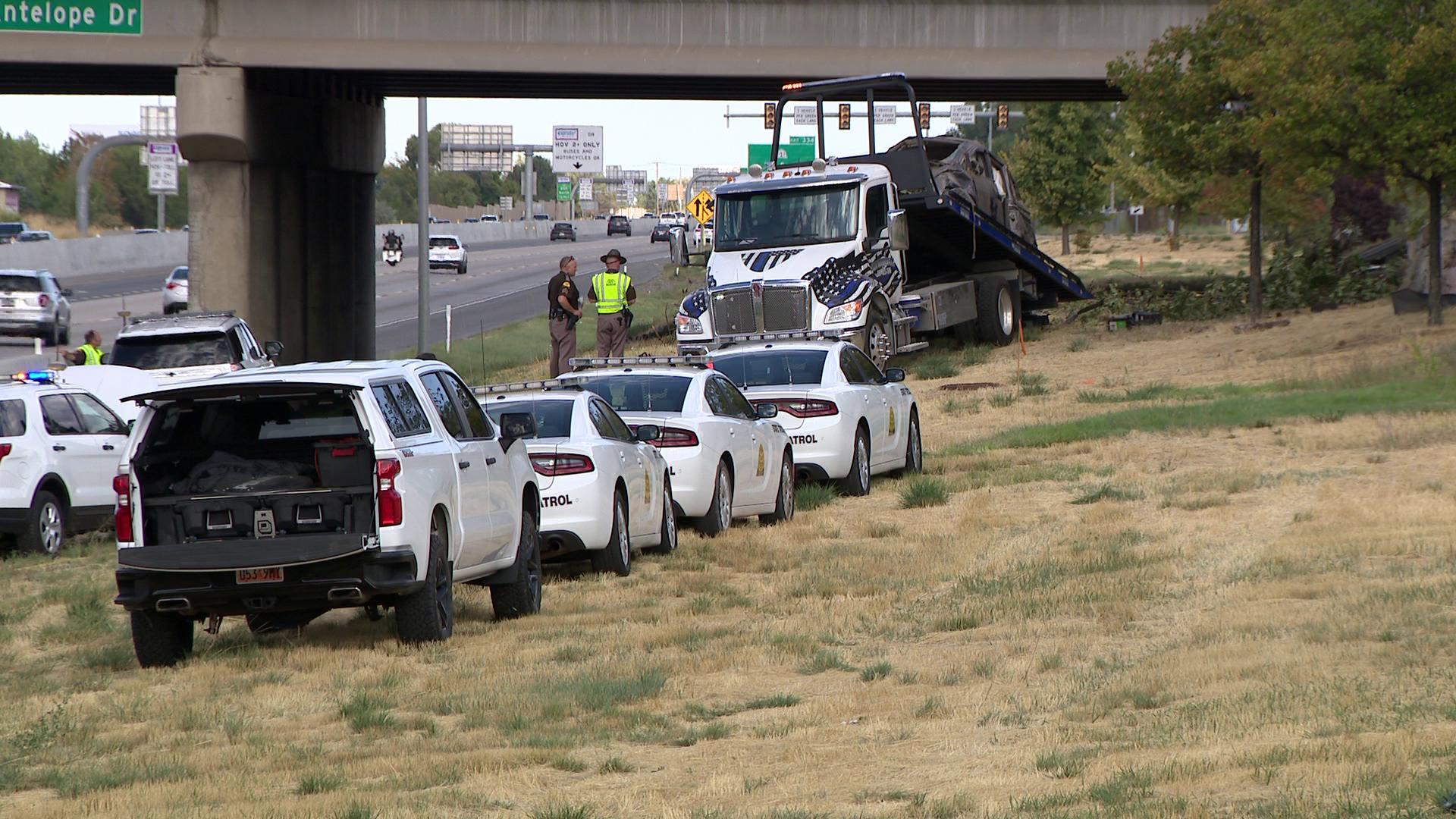 Woman dead in car crash after fleeing police, boy hospitalized | KSL.com