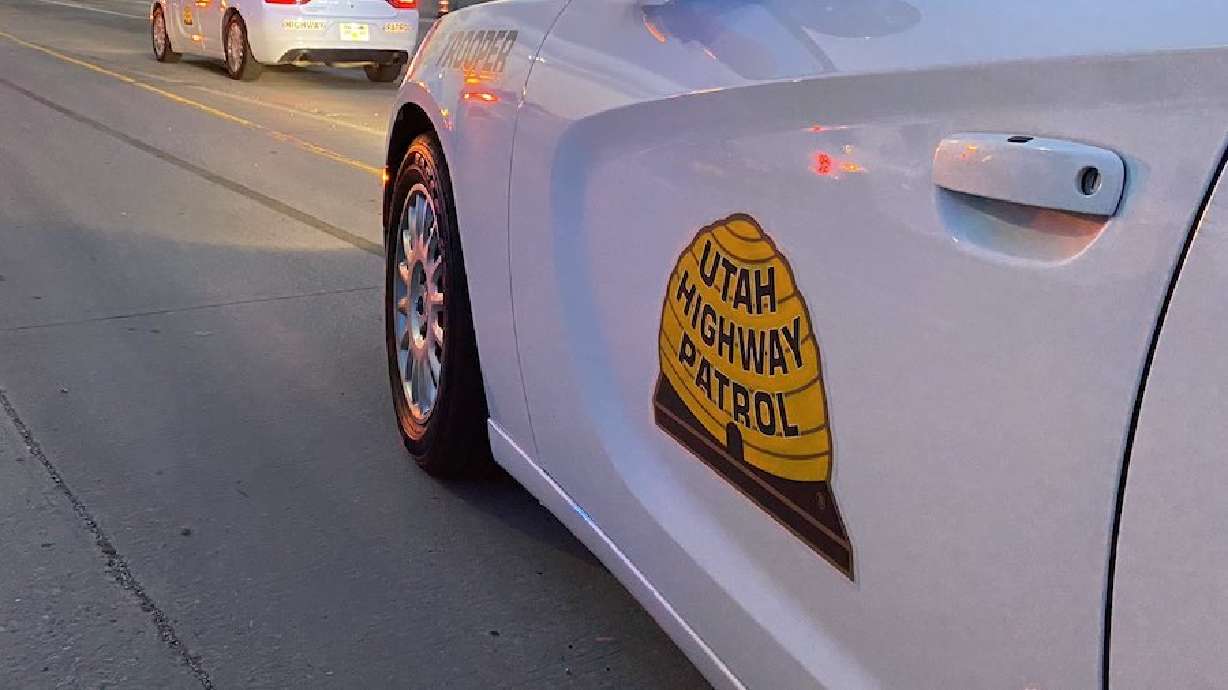 Utah Highway Patrol vehicle.