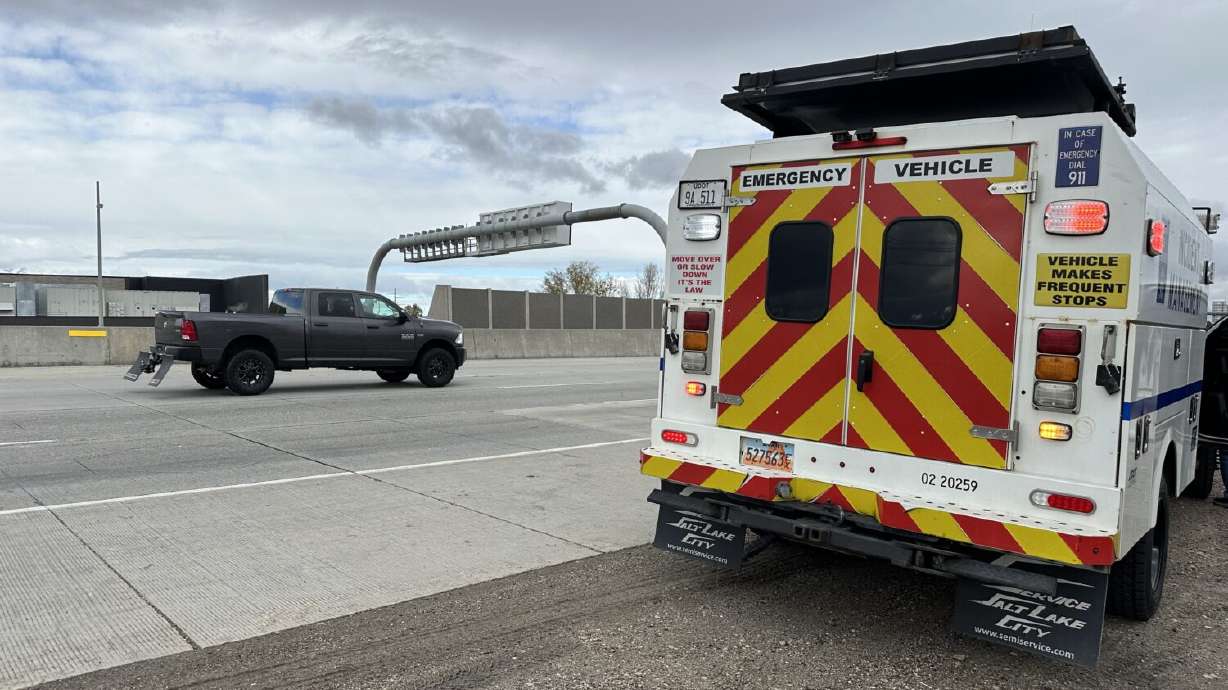 'Slow down and move over:' Utah first responders ask drivers to be mindful