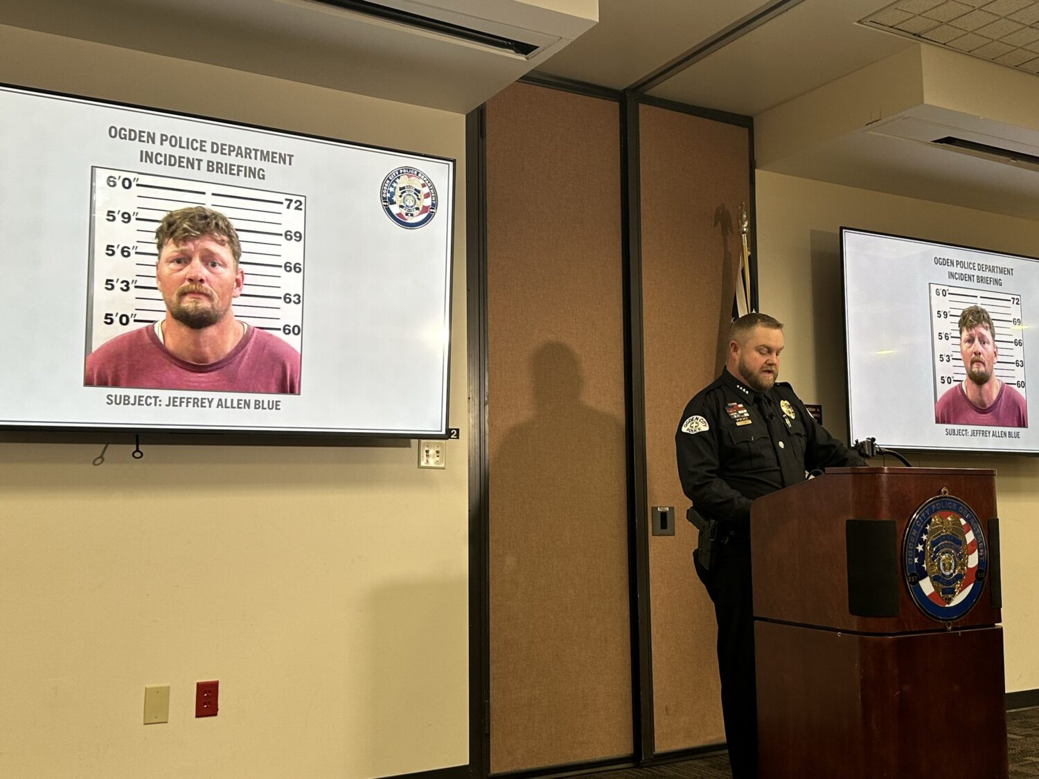 Ogden police say man brandished handgun replica during deadly officer ...