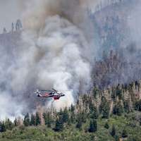 This Utah town is watching its mountain and way of life burn