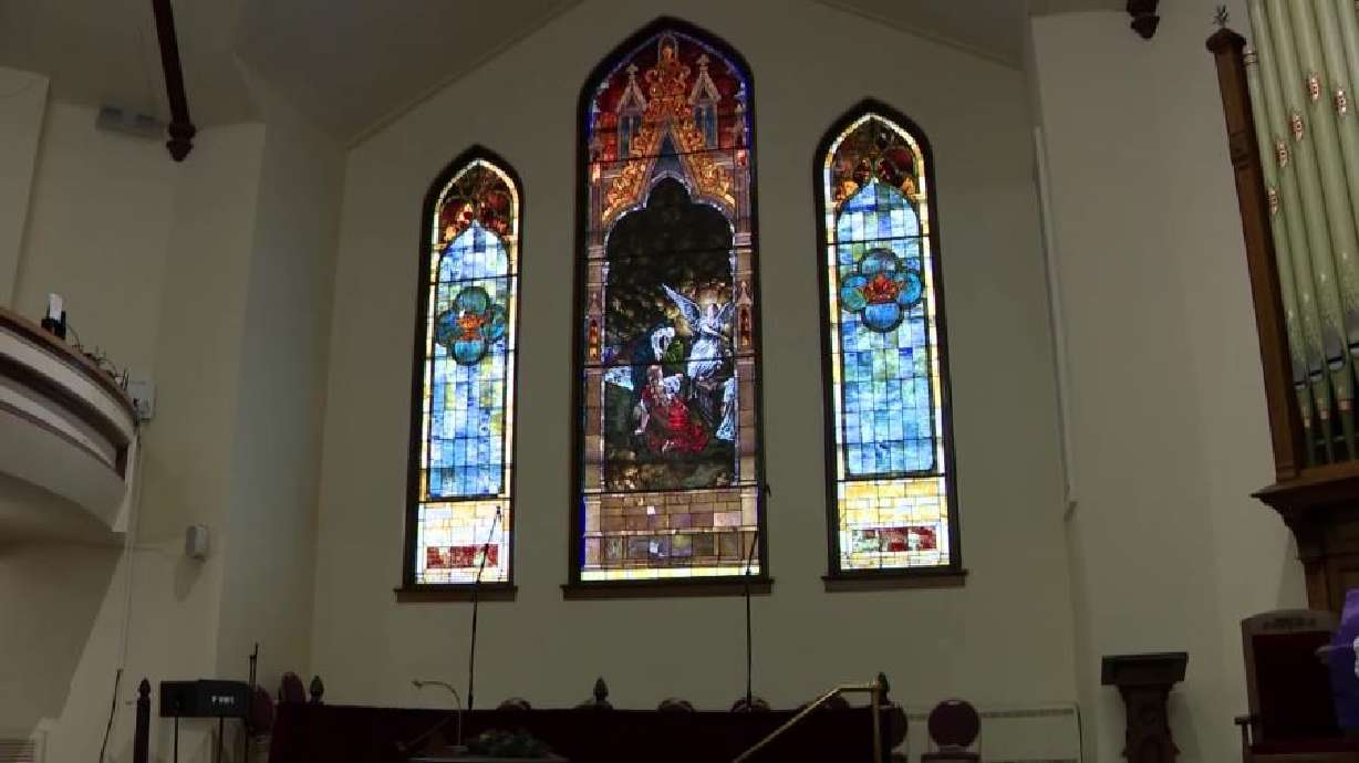 Salt Lake City church asks public's help to restore stained glass windows